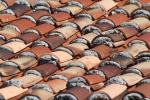 Spanish Roof Tiles, mortar, cement, CLAD01_294