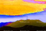Hollywood Sign abstract