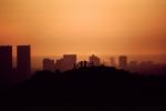 sunset, skyline, smog, haze, buildings, hill, people, CLAV02P03_18