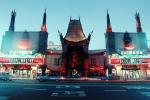 Twilight, Dusk, Dawn, neon sign, TCL Chinese Theatre, Cinema Palace