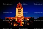 Beverly Hills City Hall, Tower, Government Building, landmark, CLAV02P10_11.1726