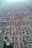 Urban grid, streets, residential, homes, houses, vanishing point