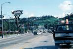 La Cienega Boulevard, Cars, hill
