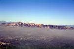 mountain, Inversion Layer, Smog, Air Pollution, haze, CLAV03P12_17