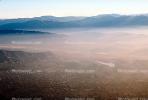 Beautiful soft smog, Mountains, boss basin, Air Pollution