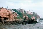 Laguna Beach, bluffs, cliff, beach, sand, homes, houses, rocks, ocean, CLAV04P08_17.1727