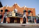 Vista Movie Theater Building, Olvera Street, marquee, landmark