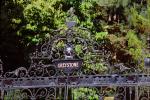 Greystone Mansion Gate, wrought iron, CLAV05P08_01