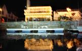 Dock, Canal, Water, Home, House, Snow, Cold, night, nighttime, decorated, lights, CLAV05P15_16