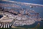Harbor, Docks, Boats, rooftops, homes, houses, buildings, urban texture, Pacific Ocean, islands, Water, CLAV06P04_17