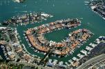 Harbor, Docks, Boats, rooftops, homes, houses, buildings, Island, CLAV06P05_19