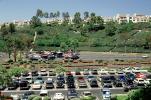 Parking Lot, Cars, bluff, condominiums, buildings, Mission Viejo, Car, Automobile, Vehicle, CLAV06P10_01