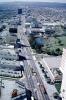 La Brea Tar Pits, Wilshire Blvd, cars, road, May 1965, 1960s, landmark, CLAV07P13_19