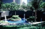 Urban Garden, Water Fountain, trees, Aquatics, CLAV08P01_16