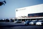 CBS Television City, Headquarters, Parked Cars, buses, automobile, vehicles, Fairfax District, November 1959, 1950s , Studios, building
