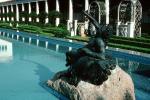 pool, sculpture, Paul Getty Villa, December 1977, 1970s, CLAV08P13_15