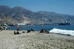 Sand, Coast, Coastline, Waves, Pier, Malibu Beach, December 1972, 1970s, CLAV08P15_19