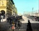 Venice, cars, people, buildings, Ocean Avenue, 1920's, CLAV09P01_19