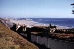 Santa Monica Beach, PCH, Pier, Pacific Ocean, fence, CLAV09P03_01