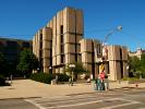 Brutalist Building, The Joseph Regenstein Library, University of Chicago, CLCD01_106