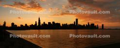 Willis Tower, Panorama, skyline, cityscape, buildings, skyscrapers, CLCD01_239