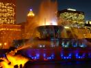 Buckingham Fountain at night, Exterior, Outdoors, Outside, Nighttime, CLCD02_044