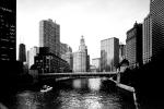 Chicago River, looking-up