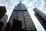 Willis Tower, Buildings, cityscape, looking-up, CLCV01P11_09