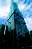 Willis Tower, Buildings, cityscape, looking-up, CLCV01P11_10