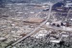 Half Cloverleaf Intersection, Homes, Houses, Suburbia, ice, snow, cold, Frozen, Icy, Snowy, Winter, Wintry, Expressway, interstate, CLCV03P02_11