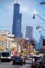 Chinatown, Willis Tower, cars, automobiles, vehicles, CLCV03P10_07