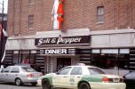 Salt & Pepper Diner, building, art-deco, art deco, Taxi Cab, car
