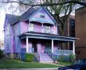 334 N Kenilworth Ave, Purple single family dwelling unit, Painted Lady, Oak Park
