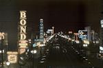 Bond, Howard Cothes, Neon Lights, nighttime, 1940s