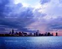 Rain Clouds of Chicago Skyline, CLCV10P01_011