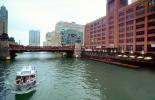 Tour Boat, Chicago River, Central Office Building, tourboat, CLCV10P04_05