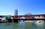 Chicago River, Lake Street Bridge, CTA, CLCV10P07_18