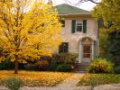 Home, House, Single Family Dwelling Unit, Autumn, CLED01_046