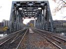 Railroad, Rail, Tracks, River, Truss Bridge, CLED01_079