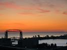 Duluth Aerial Lift Bridge, Harbor, Sunrise, CLED01_110