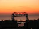 Duluth Aerial Lift Bridge, Harbor, Sunrise, CLED01_114