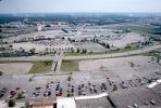 Parking Lots, Shopping Center, mall, suburbia, suburban, buildings, CLKV01P12_03.1711
