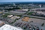 Parking Lots, Shopping Center, mall, suburbia, suburban, buildings, CLKV01P12_04