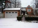 Garage Door, Steps, Home, House, Snow, Cold, Ice, Residential Building, CLMD01_002