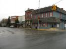 Main Street, Small Town, Downtown, Little Town, Americana, street signal light, buildings, shops, Lexington, CLMD01_188