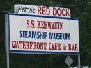 S.S. Keewatin Steamship Museum, Waterfront Cafe & Bar, Historic RED DOCK, Douglas, CLMD02_001