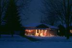 Home, House, Snow, Cold, Warren, night, nighttime, decorated, lights, CLMV01P01_02