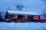 Home, House, Snow, Cold, Warren, night, nighttime, decorated, lights, CLMV01P02_09