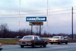 Detroit, Car, Automobile, Vehicle, Good Year sign, CLMV01P09_11