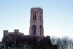 Scottish Rite Cathedral, Church, Building, square tower, landmark, Indianapolis